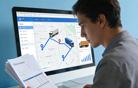 配送ルート自律化